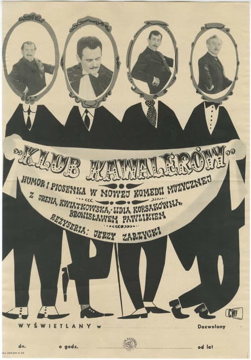 Klub kawalerĂłw (1962) poster