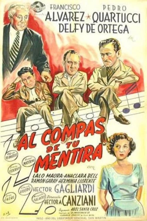 Al compás de tu mentira (1950) poster
