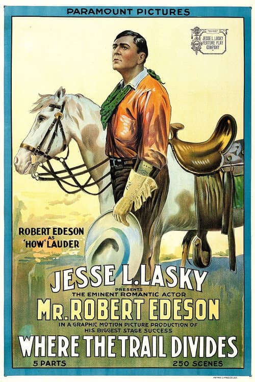 Where the Trail Divides (1914) poster