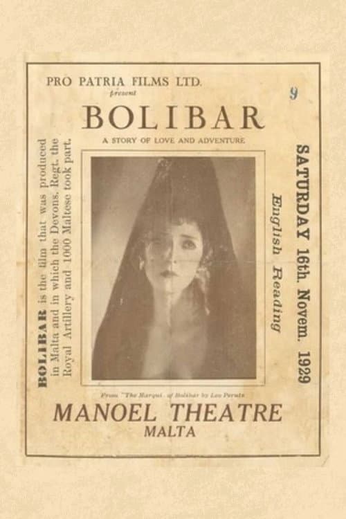 Bolibar (1928) poster