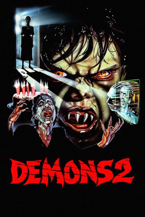 Demons 2 (1986) poster