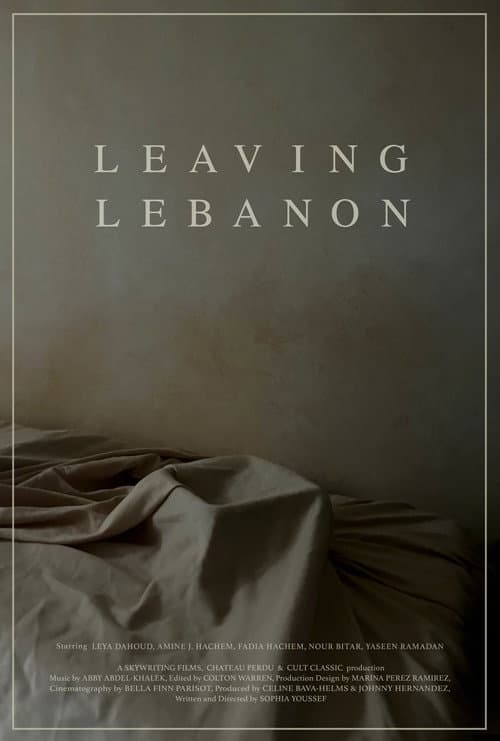 Leaving Lebanon (2024) poster