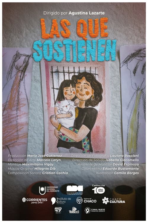 Las que sostienen poster