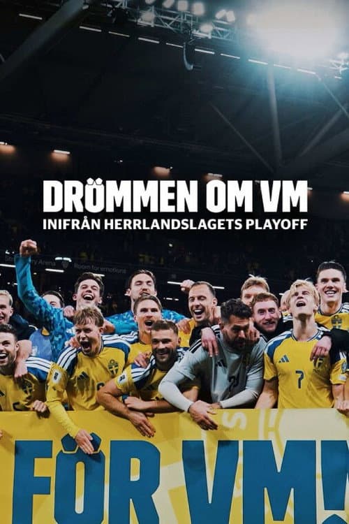 Drömmen om VM – inifrån herrlandslagets playoff (2026) poster