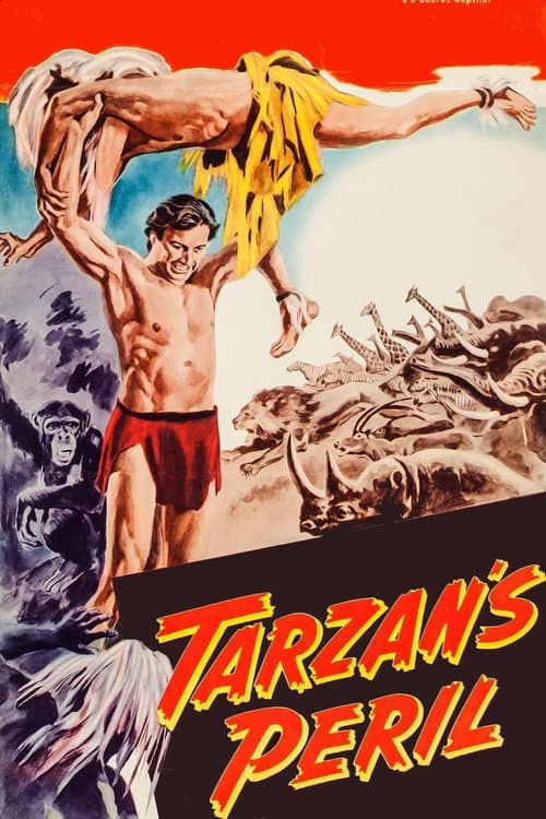 Tarzan's Peril (1951) poster