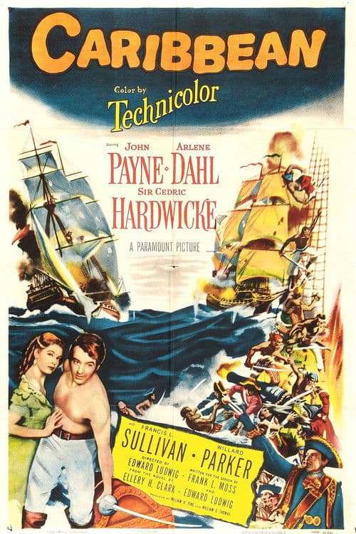 Caribbean (1952) poster