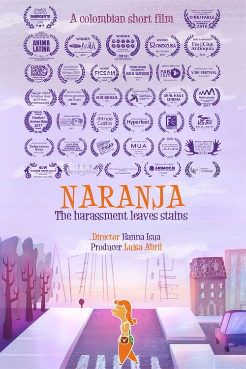 Naranja poster