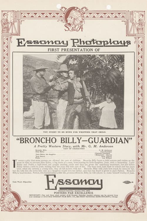 Broncho Billy-Guardian poster