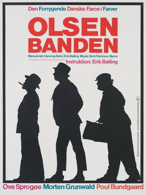 Die Olsenbande (1968) poster