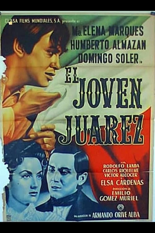 El joven Juárez (1954) poster