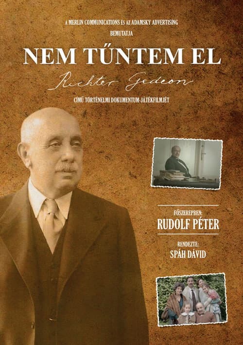 Nem tűntem el - Richter Gedeon története (2014) poster