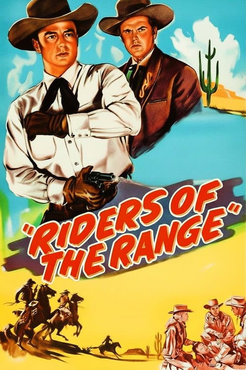 Riders of the Range (1950) poster