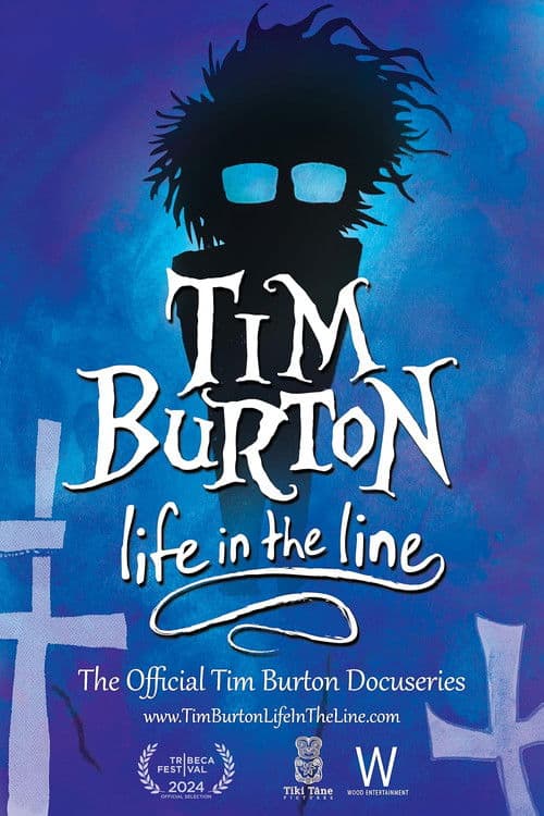 Tim Burton: Life in the Line (2025) poster
