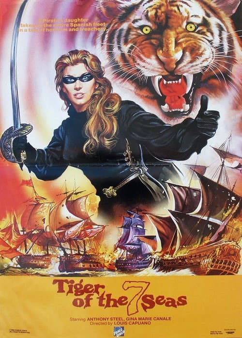 Tiger of the Seven Seas (1962) poster