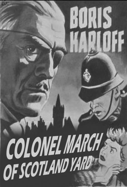 Colonel March of Scotland Yard (1956) poster