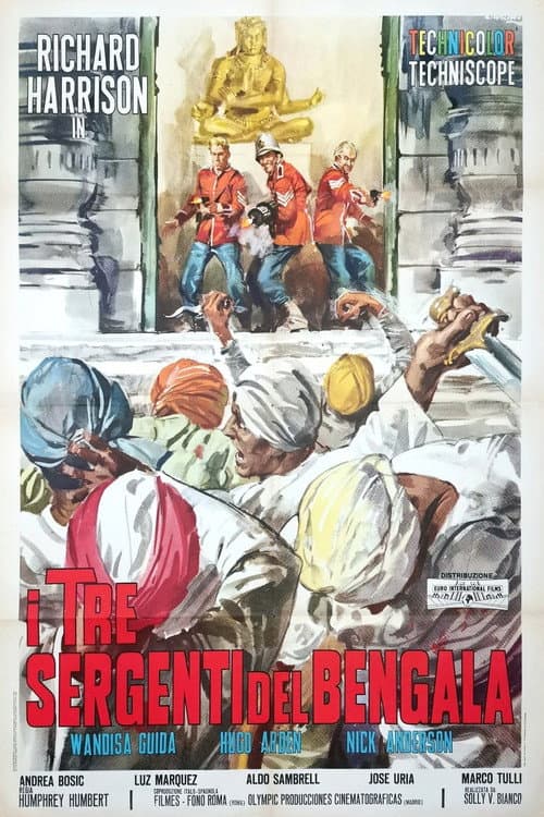 Three Sergeants of Bengal (1964) poster