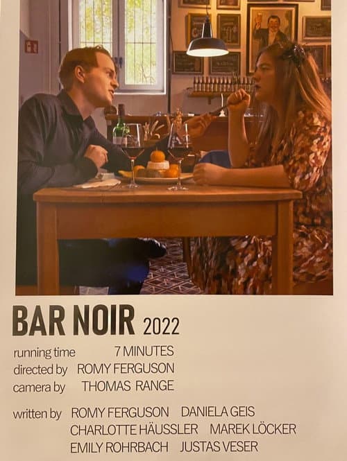 Bar Noir (2022) poster