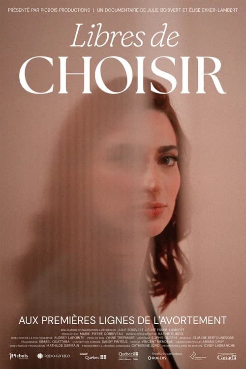 Libres de choisir poster