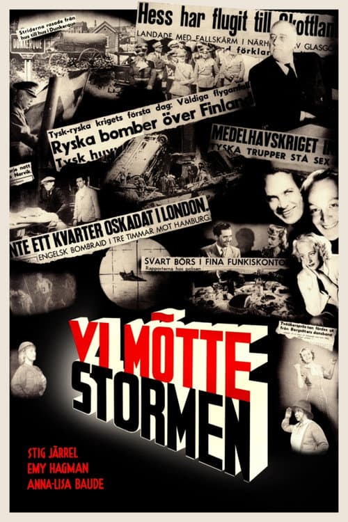 Vi mötte stormen (1943) poster