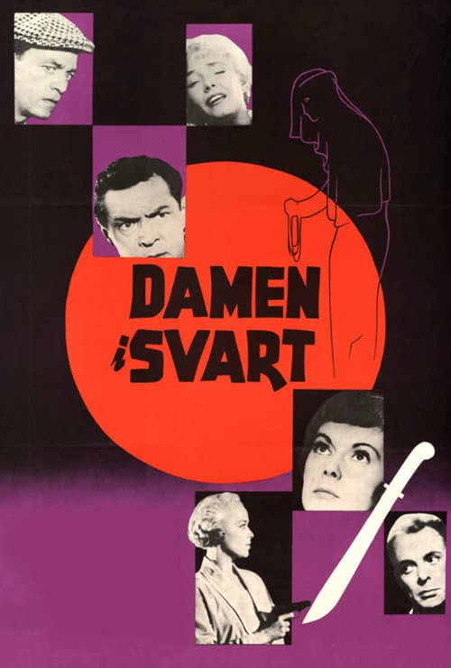 The Lady in Black (1958) poster