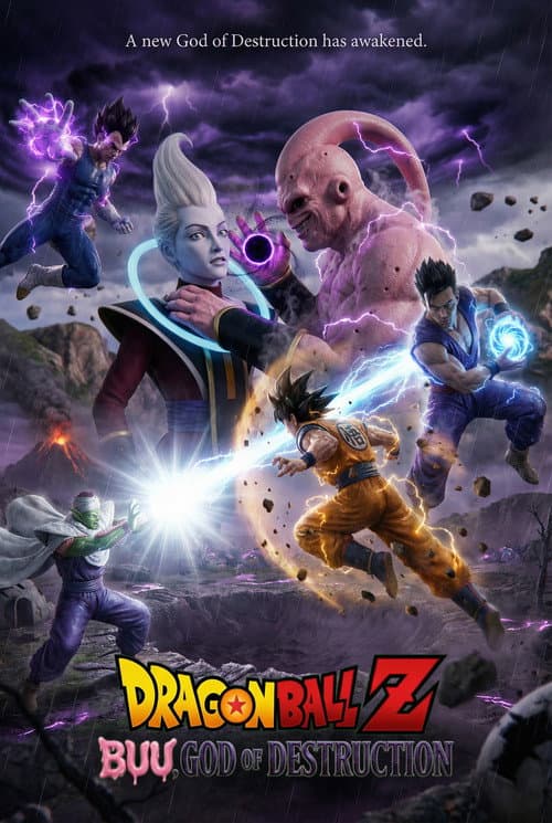 DRAGON BALL Z: BUU, GOD OF DESTRUCTION (2026) poster