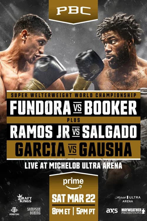 Sebastian Fundora vs. Chordale Booker poster
