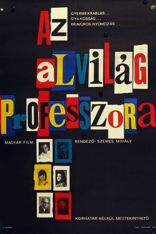 The Master Criminal (1969) poster